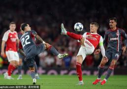 欧冠-马丁内利破(pò)門(mén)萨卡建功 加布里埃(āi)尔伤退阿森纳2-0迎2连胜