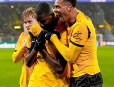 吉拉西多特生涯欧冠已打入15球，队史仅次于罗伊斯和莱万