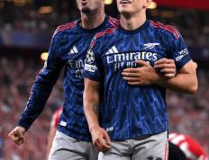 欧冠首轮又爆冷：阿(ā)森(sēn)纳2-0战胜畢(bì)尔巴鄂競(jìng)技，