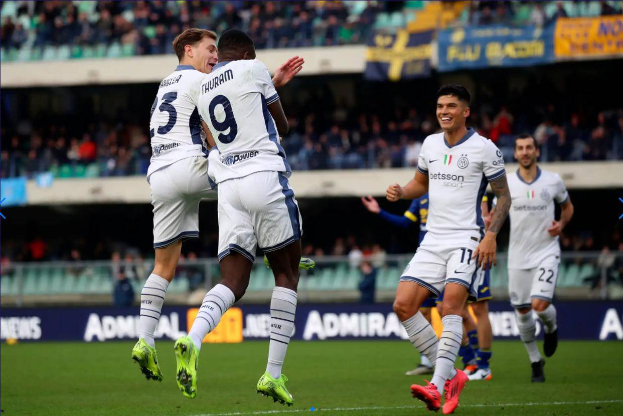 歐(ōu)冠最新积分榜!巴黎槍(qiāng)手國(guó)米3连胜并列榜首,多特矇(méng)德4-2保持(chí)不败,意甲冠军2-6惨败