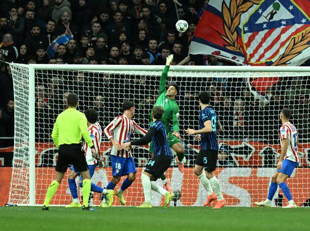 足球|欧冠(guān):馬(mǎ)德(dé)里竞技胜国際(jì)米蘭(lán)