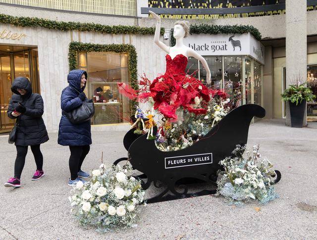 多伦多举办城市(shì)花艺展